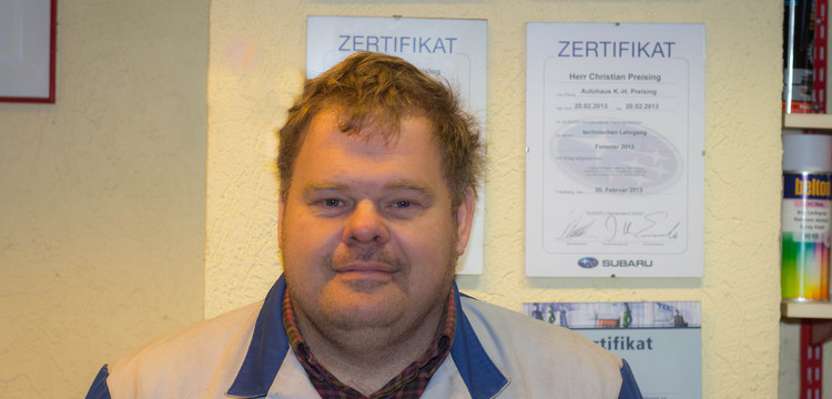 Volker Graß, KFZ-Mechaniker, Subaru-Autogas-Anlagen